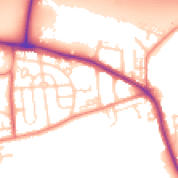 Daytime road noise heatmap for WF3 1FA