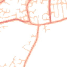 Daytime road noise heatmap for WF3 1FG