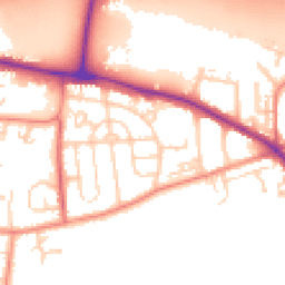 Daytime road noise heatmap for WF3 1PD