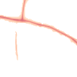 Night-time road noise heatmap for WF3 1PD