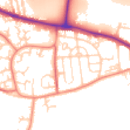 Daytime road noise heatmap for WF3 1PR
