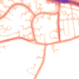 Daytime road noise heatmap for WF3 1TS
