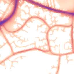 Daytime road noise heatmap for WF3 1TU