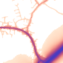 Daytime road noise heatmap for WF3 2AD