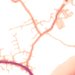 Daytime road noise heatmap for WF3 2AT