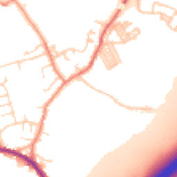 Daytime road noise heatmap for WF3 2BB