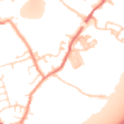 Daytime road noise heatmap for WF3 2BD