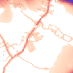 Daytime road noise heatmap for WF3 2BP