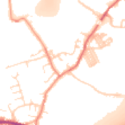 Daytime road noise heatmap for WF3 2DD