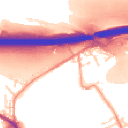 Daytime road noise heatmap for WF3 2ED