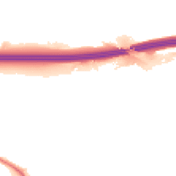 Night-time road noise heatmap for WF3 2ED