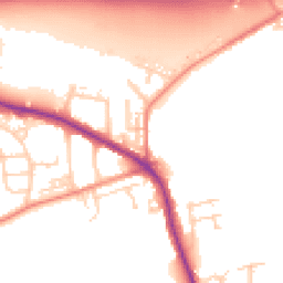 Daytime road noise heatmap for WF3 2EP