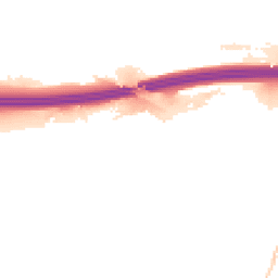 Night-time road noise heatmap for WF3 2EU