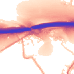 Daytime road noise heatmap for WF3 2EZ