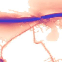 Daytime road noise heatmap for WF3 2FB