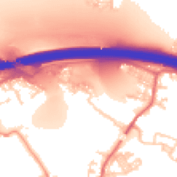Daytime road noise heatmap for WF3 2FD