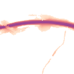 Night-time road noise heatmap for WF3 2FD
