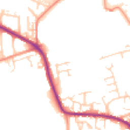 Daytime road noise heatmap for WF3 2GH