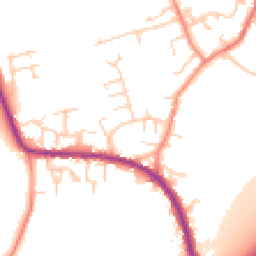 Daytime road noise heatmap for WF3 2HS