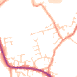 Daytime road noise heatmap for WF3 2JE