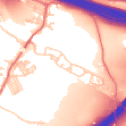 Daytime road noise heatmap for WF3 2LG