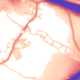 Daytime road noise heatmap for WF3 2LT