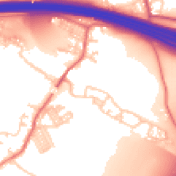 Daytime road noise heatmap for WF3 2LU