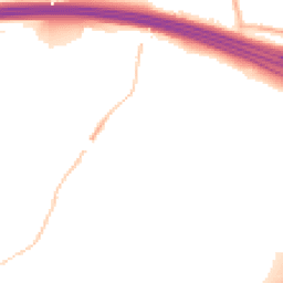 Night-time road noise heatmap for WF3 2LU