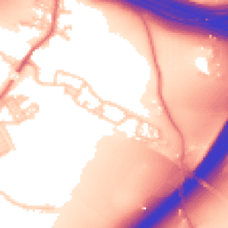 Daytime road noise heatmap for WF3 2NB