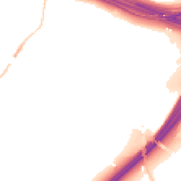 Night-time road noise heatmap for WF3 2NB
