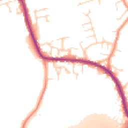 Daytime road noise heatmap for WF3 2NF