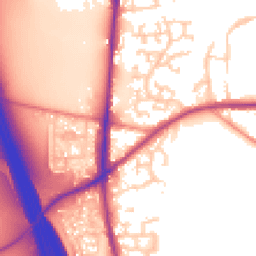 Daytime road noise heatmap for WF3 3AA