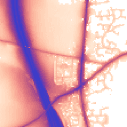Daytime road noise heatmap for WF3 3AR