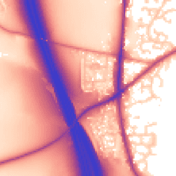 Daytime road noise heatmap for WF3 3AT