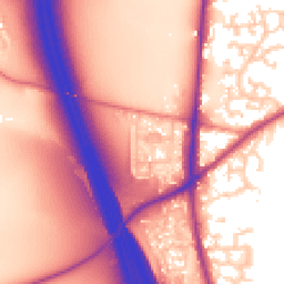 Daytime road noise heatmap for WF3 3AU