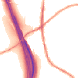 Night-time road noise heatmap for WF3 3BB