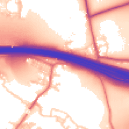 Daytime road noise heatmap for WF3 3BP