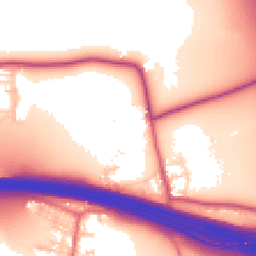 Daytime road noise heatmap for WF3 3BX