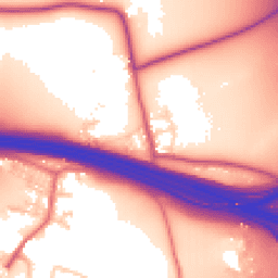 Daytime road noise heatmap for WF3 3DD