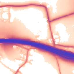 Daytime road noise heatmap for WF3 3DF
