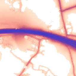 Daytime road noise heatmap for WF3 3DJ