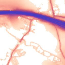 Daytime road noise heatmap for WF3 3DQ