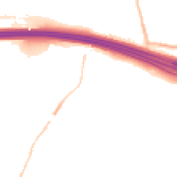 Night-time road noise heatmap for WF3 3DQ
