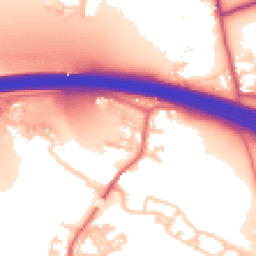 Daytime road noise heatmap for WF3 3DU