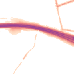 Night-time road noise heatmap for WF3 3DW