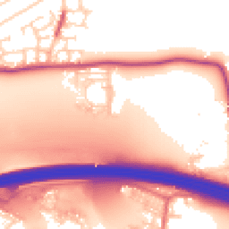 Daytime road noise heatmap for WF3 3EE