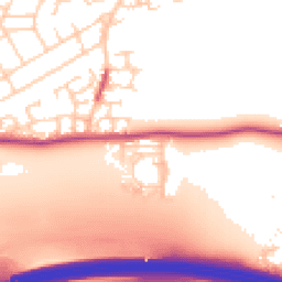 Daytime road noise heatmap for WF3 3EH