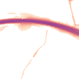 Night-time road noise heatmap for WF3 3EN
