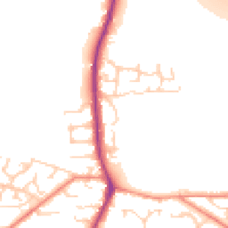 Daytime road noise heatmap for WF3 3EU