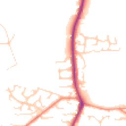 Daytime road noise heatmap for WF3 3EW